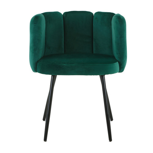 High Vijf Stoel - Smaragdgroen - Velvet High Vijf Stoel - Smaragdgroen - Velvet