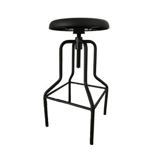 Legend Kruk - Metaal - Mat Zwart