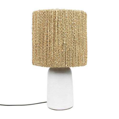 De Chalki Tafellamp - Wit Naturel De Chalki Tafellamp - Wit Naturel