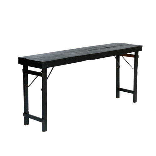De Opvouwbare Markttafel - Zwart De Opvouwbare Markttafel - Zwart
