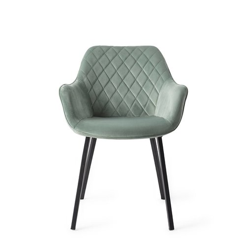 Urban Lifestyle Boston - Velvet - Eetkamerstoel - Mint Urban Lifestyle Boston - Velvet - Eetkamerstoel - Mint
