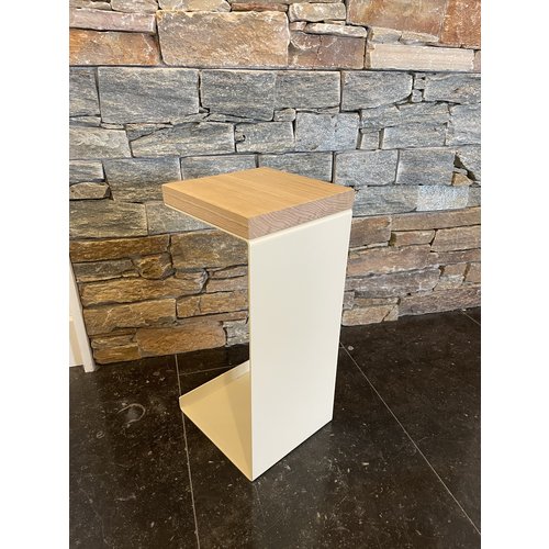 Meni20 - Stand - Creme - Wood Top