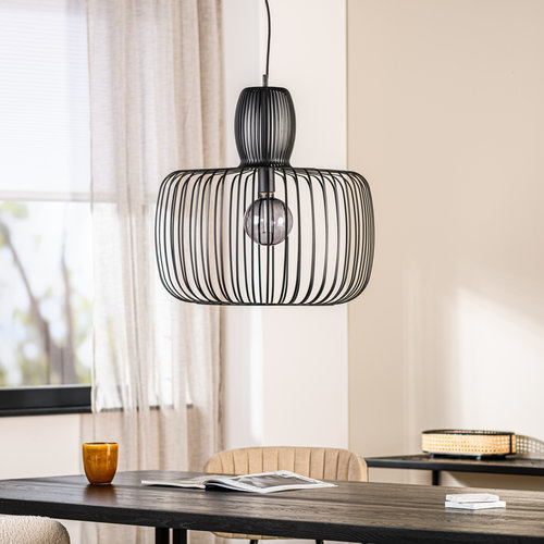 Meubol Hanglamp - Staal - Zwart - 55 cm