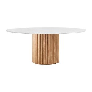 Meubols RONDE MARMEREN EETTAFEL - ELLY