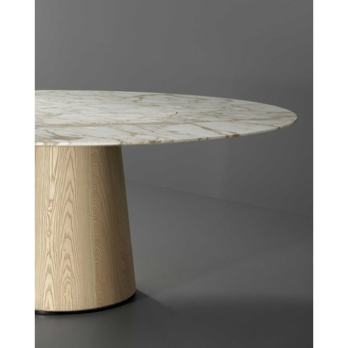 Meubols RONDE MARMEREN EETTAFEL - ELLY