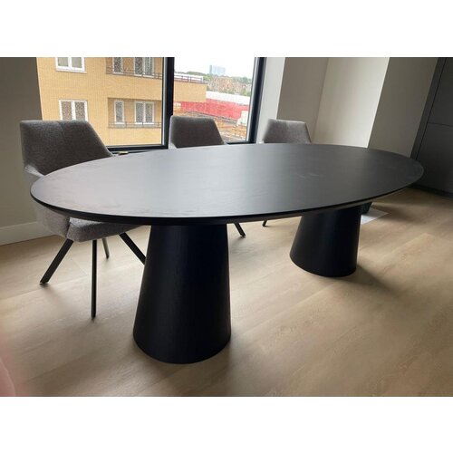 Meubols Ovale eiken tafel - Matrix