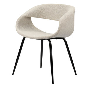 Meubols Eetkamerstoel - White Pearl - Whale Chair