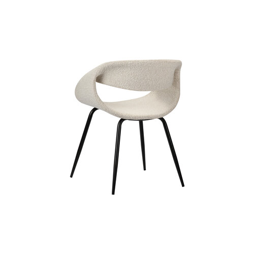 Meubols Eetkamerstoel - White Pearl - Whale Chair