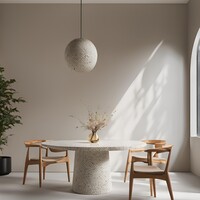 Terrazzo Eettafel - Diverse kleuren - Rosie