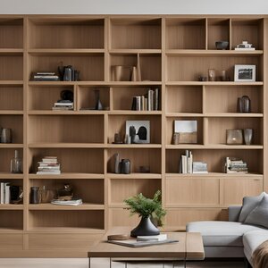 Meubols Inbouwkast - Maatwerk  - Boekenkast - Eiken