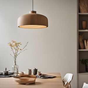 Maatwerk - Eikenhout - Hanglamp