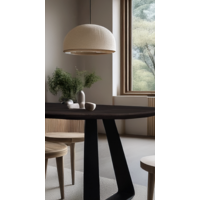 Kiezelvormige - Eiken eettafel - Dimms