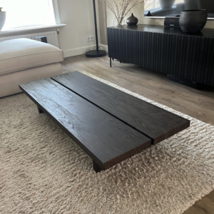 Meubols Salontafel - Eiken/notenhout - Maatwerk - Lau