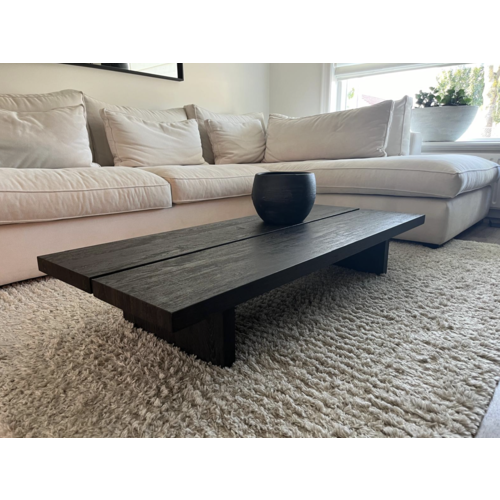 Meubols Salontafel - Eiken/notenhout - Maatwerk - Lau