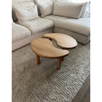Salontafel - Eiken/notenhout - Maatwerk - Ying Yang