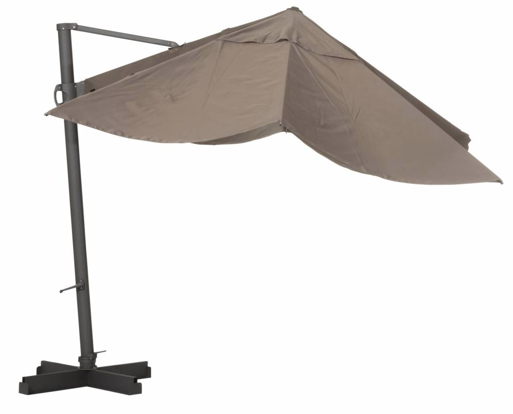 Parasol Monaco flex 300x300cm (Taupe)