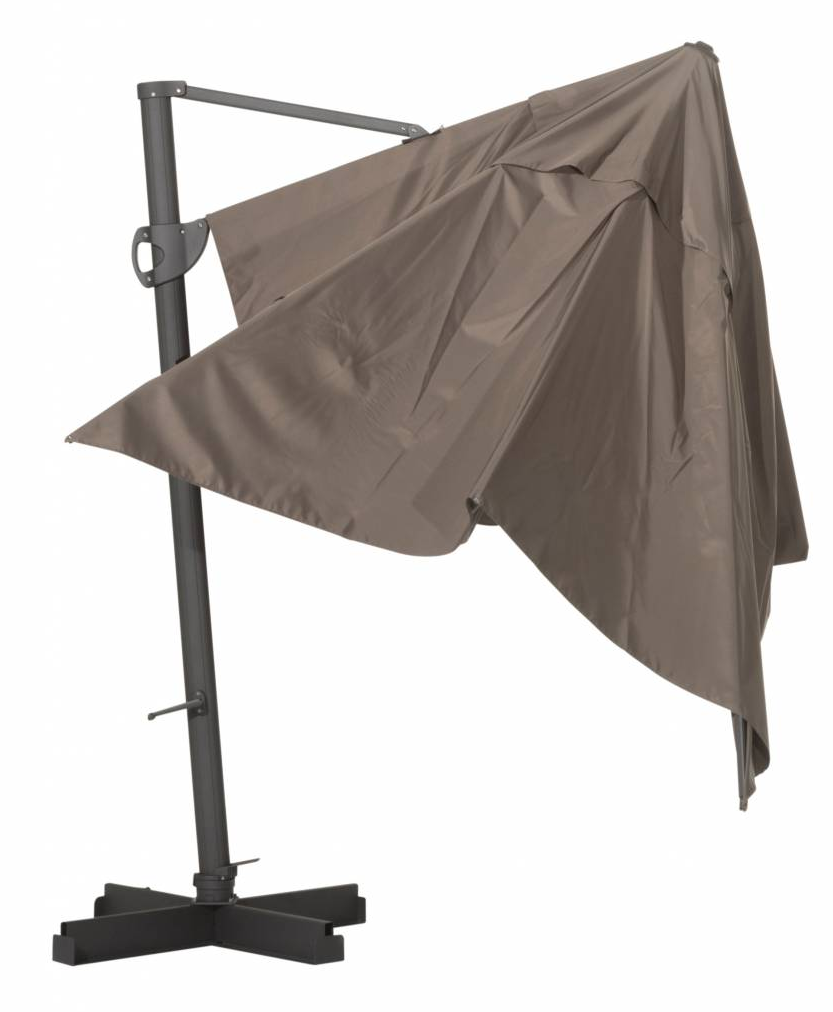 Parasol Monaco flex 300x300cm (Taupe)