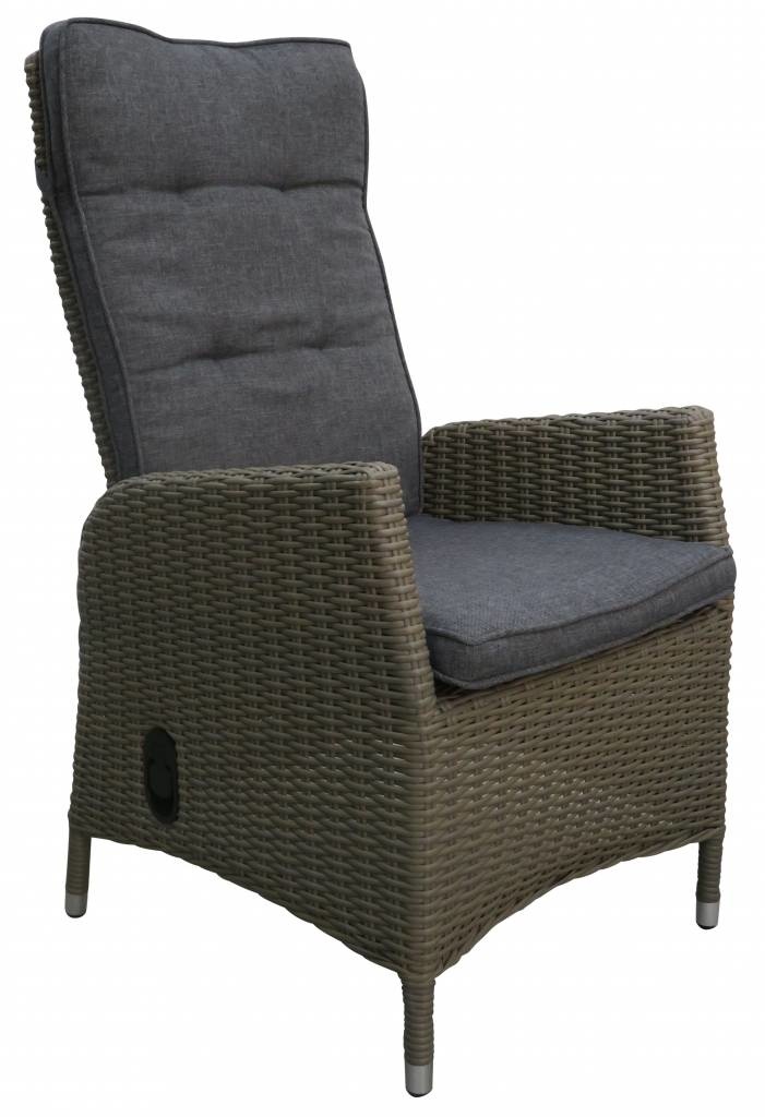 Verstelbare tuinstoel Kos | Sweet Brown | Wicker