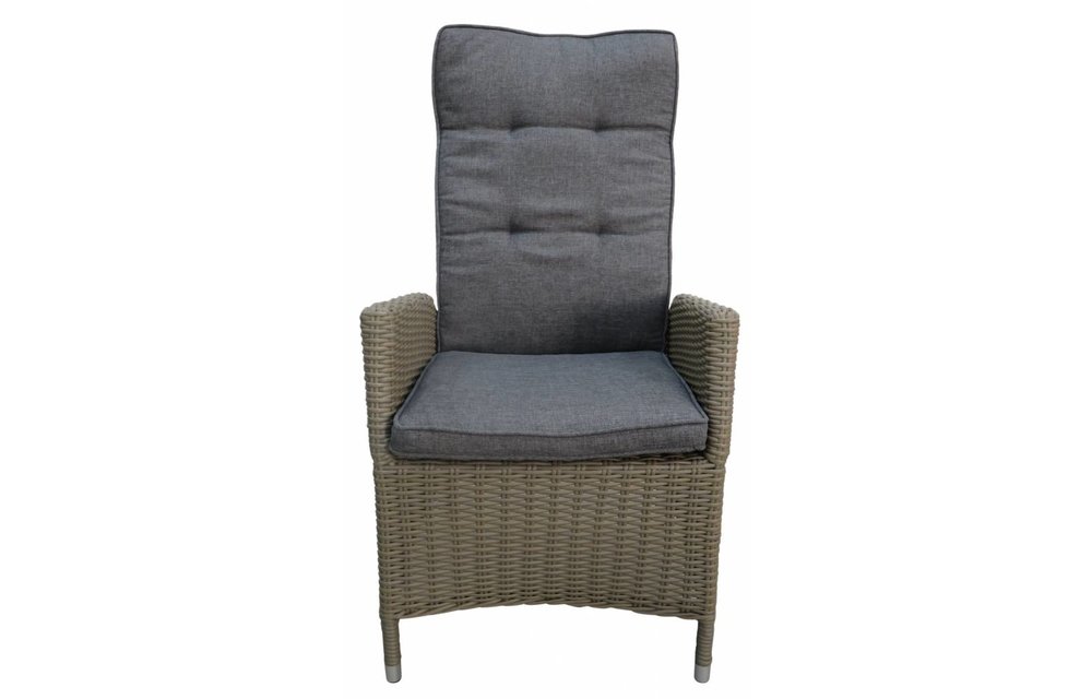 Verstelbare tuinstoel Kos | Sweet Brown | Wicker