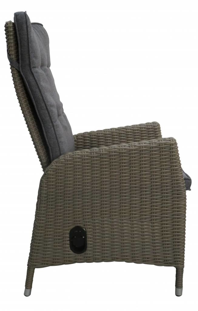 Verstelbare tuinstoel Kos | Sweet Brown | Wicker