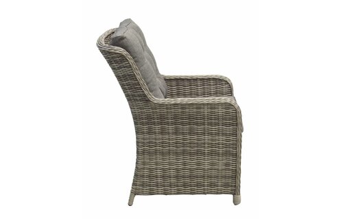 Dining tuinstoel Dublin | Ash Grey | Wicker