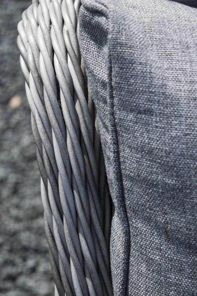 Dining tuinstoel Dublin | Ash Grey | Wicker