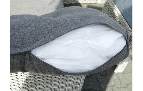 Dining tuinstoel Dublin | Ash Grey | Wicker