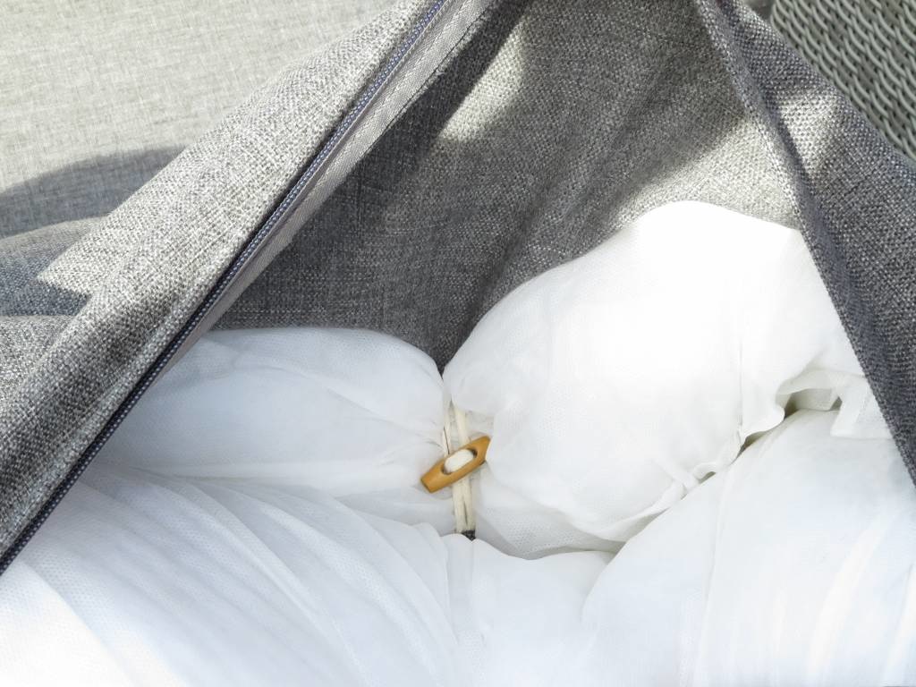 Verstelbare tuinstoel Dublin | Sweet Brown | Rond wicker