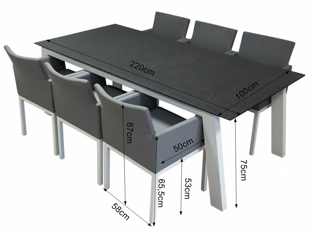 Jamaica Dining tuinset All weather