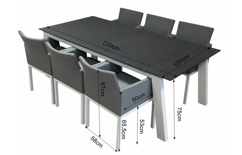 Jamaica Dining tuinset All weather