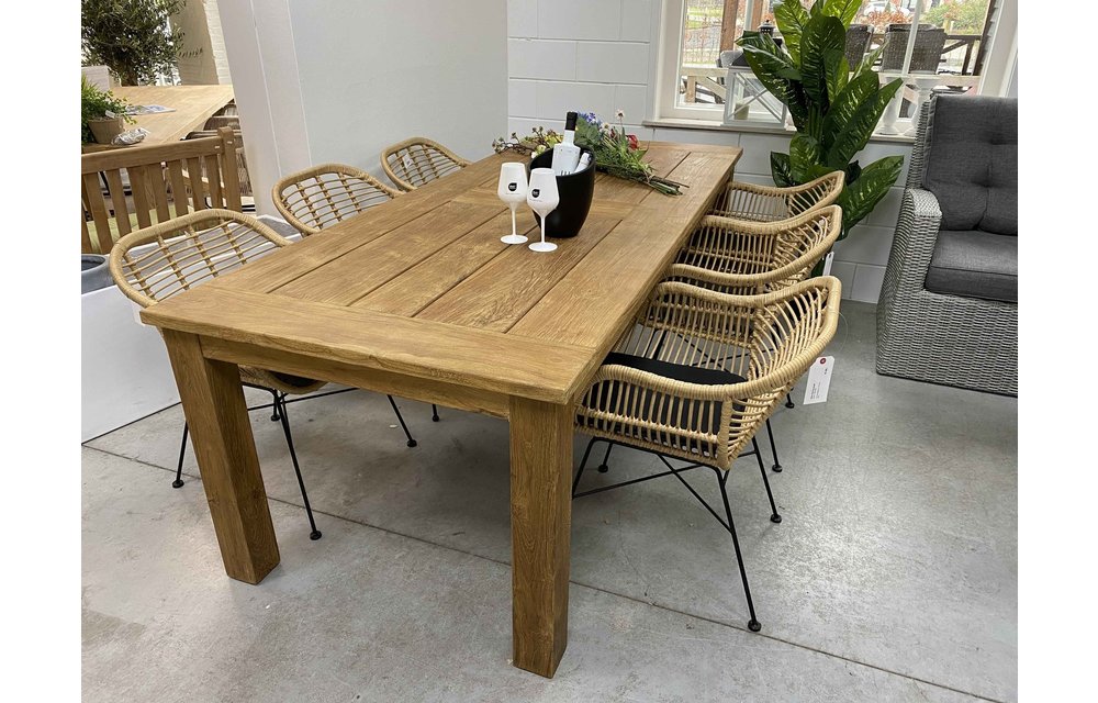 Tuintafel Ayra 180x100cm | Teakhout