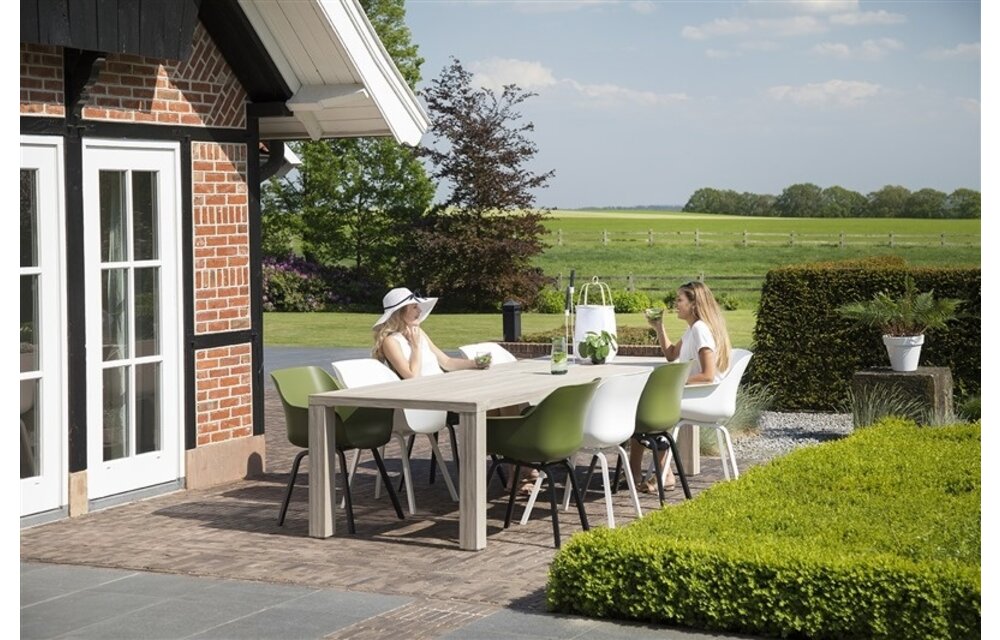 Dining tuinstoel Sophie Element | Royal White | Aluminium | Hartman