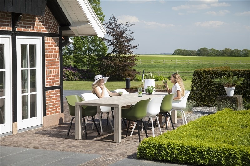 Dining tuinstoel Sophie Element | Royal White | Aluminium | Hartman