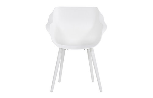 Dining tuinstoel Sophie Studio | Royal White | Aluminium | Hartman