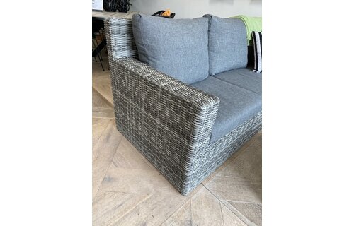 Hoek loungeset Santonio | Ash Grey | Wicker