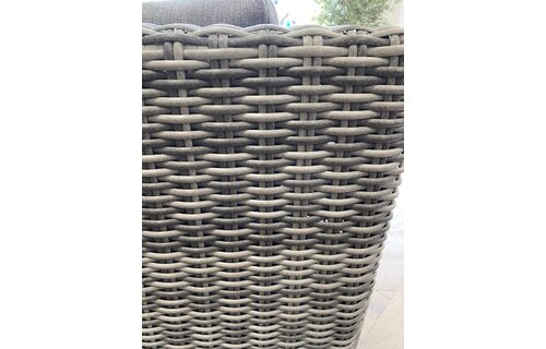Hoek loungeset Santonio | Ash Grey | Wicker