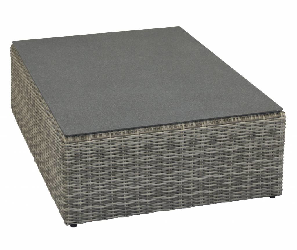 Hoek loungeset Santonio | Ash Grey | Wicker