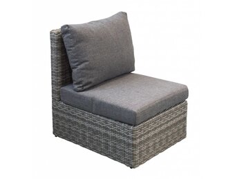 Middenelement Santonio | Ash Grey | Wicker