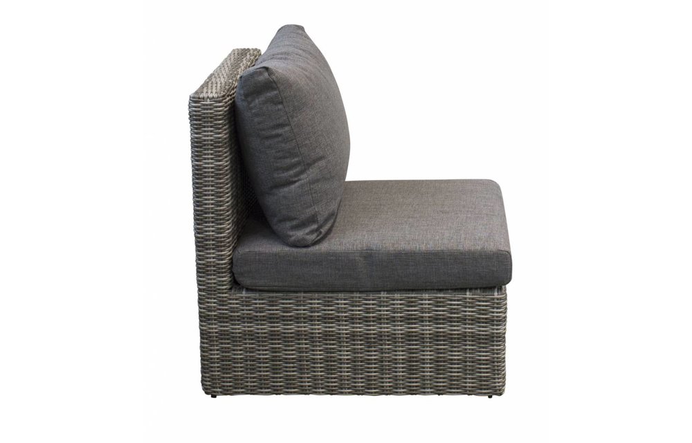 Middenelement Santonio | Ash Grey | Wicker