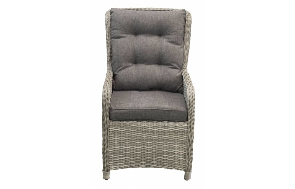 7-delige tuinset | 6 Dublin verstelbare stoelen (MG) | 180cm tafel (Keramiek)