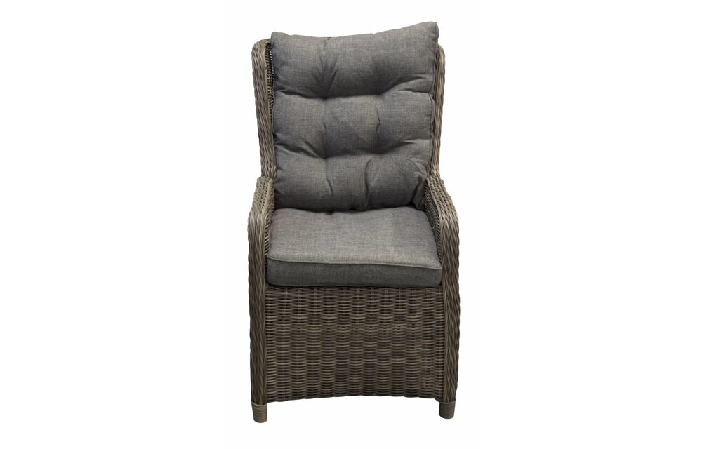 7-delige tuinset | 6 Dublin verstelbare stoelen (SW) | 180cm tuintafel (Keramiek)