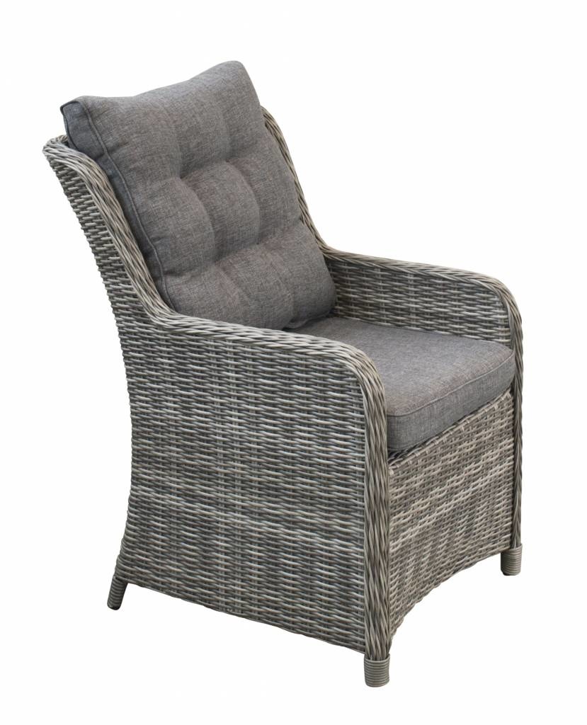 7-delige tuinset | 6 Dublin tuinstoelen (AG) | 180cm tuintafel (Keramiek)