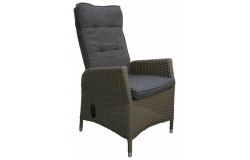 7-delige tuinset  | 6 Kos verstelbare stoelen (SW) | 230cm tuintafel (Keramiek)