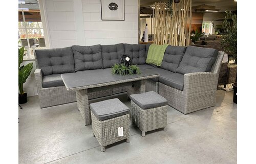 Stel je eigen Dublin Lounge Dining set samen | Mystic Grey | Wicker