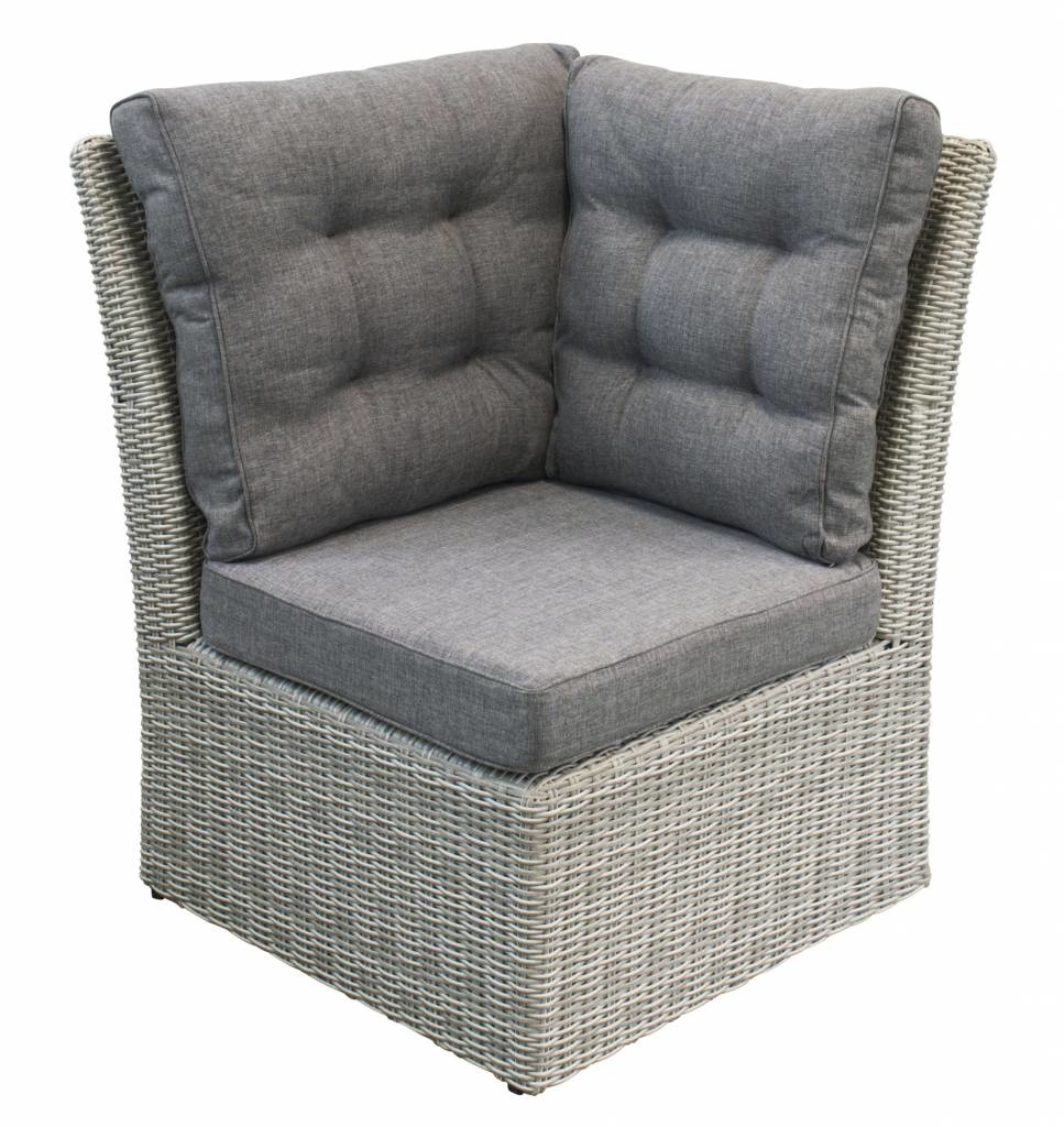 Stel je eigen Dublin Lounge Dining set samen | Mystic Grey | Wicker