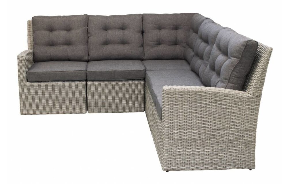 Stel je eigen Dublin Lounge Dining set samen | Mystic Grey | Wicker