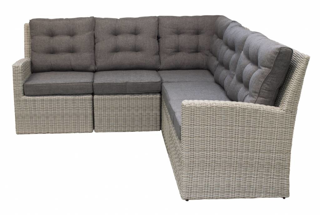 Stel je eigen Dublin Lounge Dining set samen | Mystic Grey | Wicker