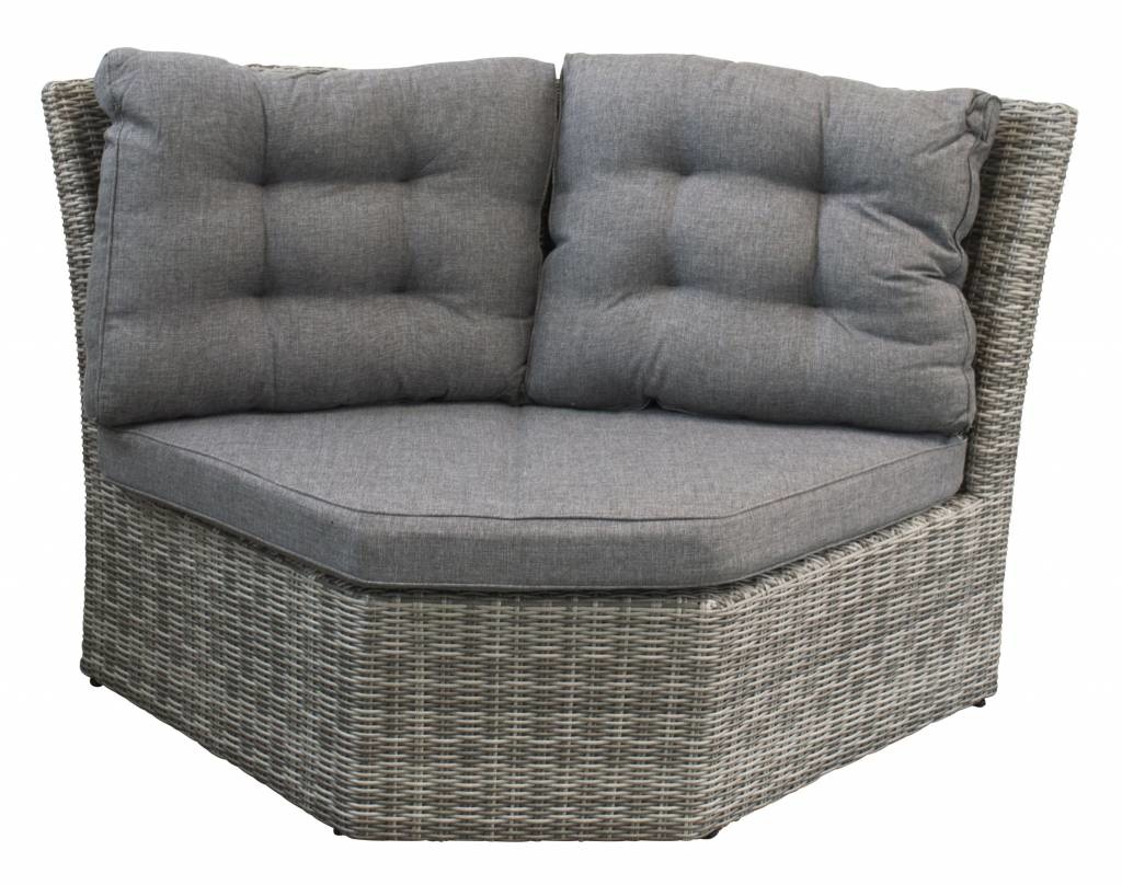 Stel je eigen Dublin Lounge Dining set samen | Ash Grey | Wicker