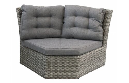 Stel je eigen Dublin Lounge Dining set samen | Ash Grey | Wicker