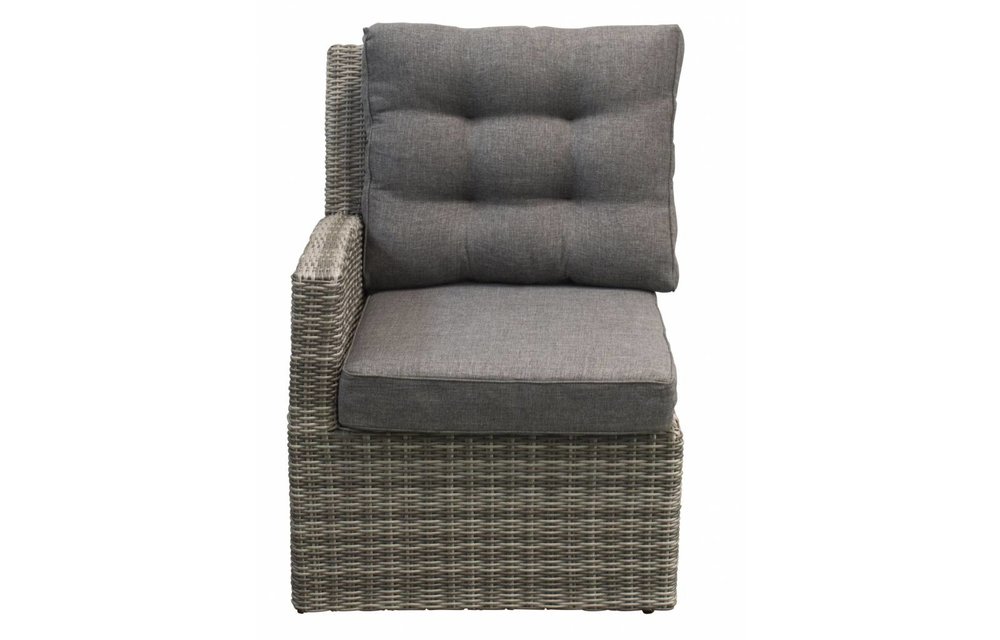 Stel je eigen Dublin Lounge Dining set samen | Ash Grey | Wicker